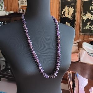 Amethyst necklace